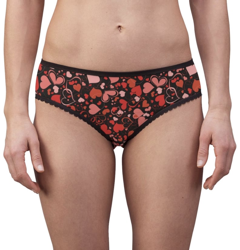 Moccia845 Red Hearts Briefs