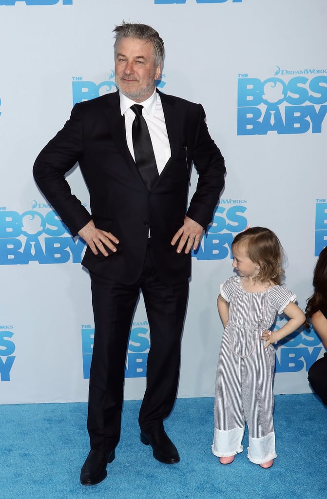 Alec Baldwin and His Family at Boss Baby Premiere March ...