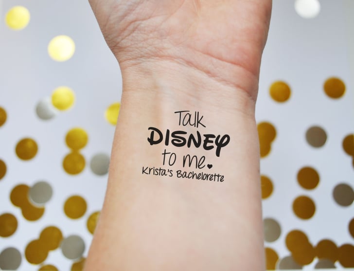 Wildflower Temporary Tattoo  Words for a Season  The Dashing Squad