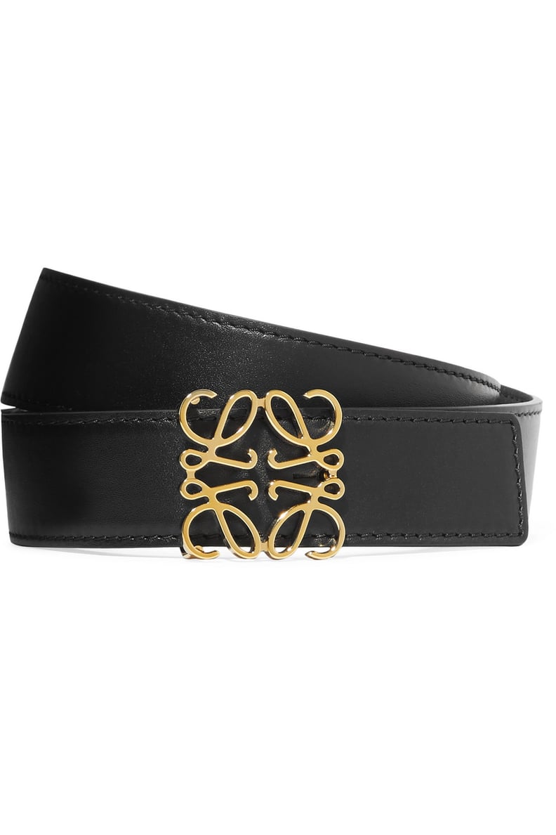 Loewe Embellished Leather Belt