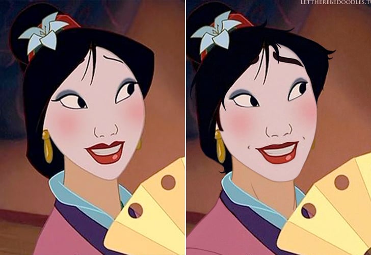 Mulan Gender Bent Disney Characters Popsugar Love
