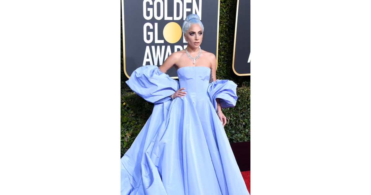 Lady Gaga Honoring Judy Garland At The 2019 Golden Globes Popsugar Fashion Photo 14 