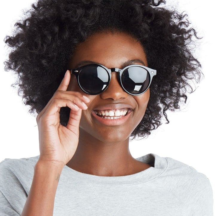 Sole Society Delancee Polarized Round Sunglasses