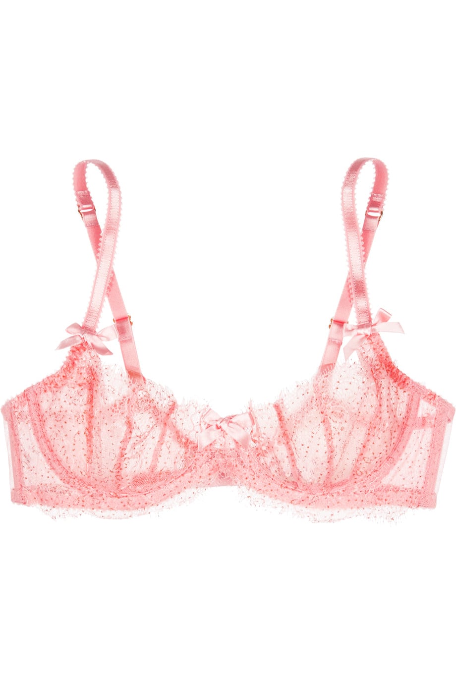 by Agent Provocateur Grace Stretch-Tulle and Lace | Your Inner Girlie Girl Will Flip For Pink Gifts POPSUGAR Fashion Photo 20