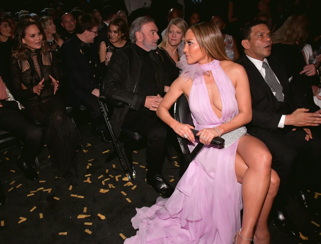 When Jennifer Lopez Appeared to Be the Only One Wearing Color