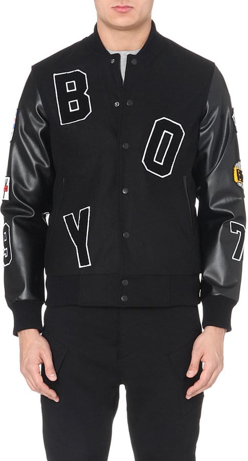 Boy London Appliqué-Detail Varsity Jacket ($232)