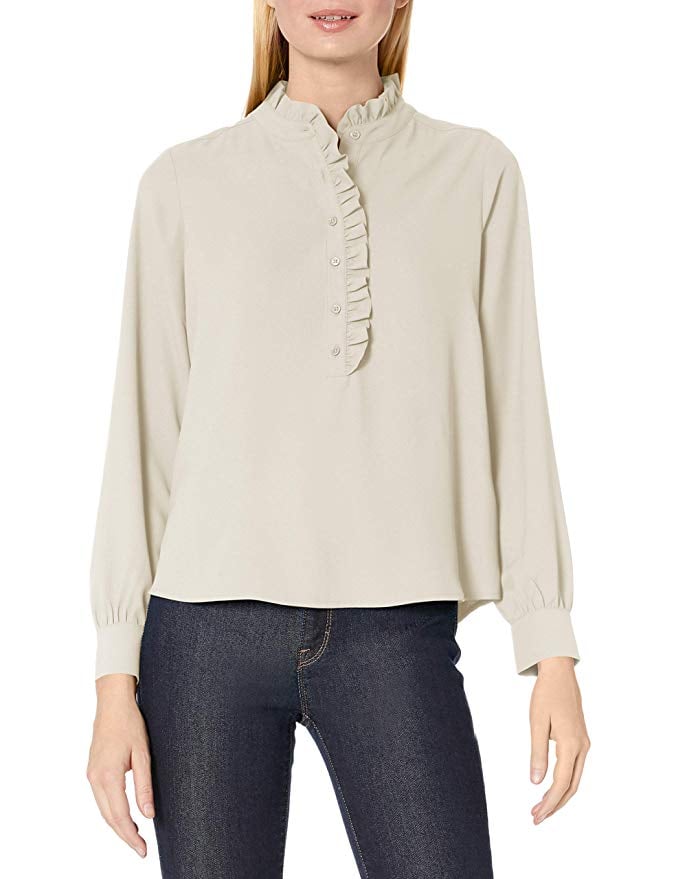 Lark & Ro Ruffle Blouse