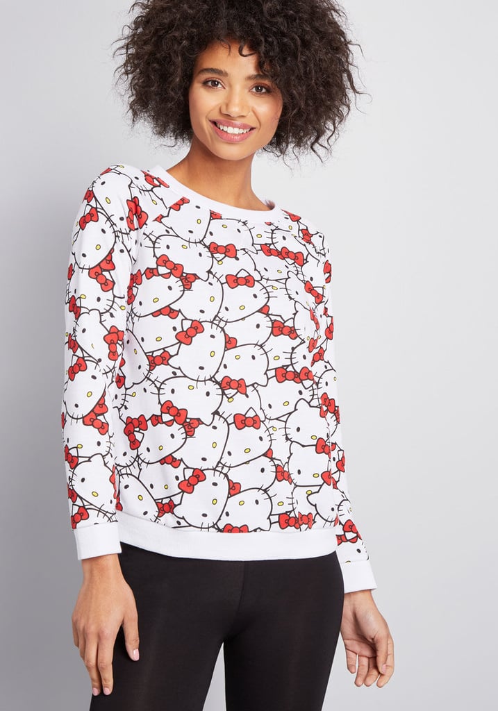 ModCloth for Hello Kitty Adorable All Over Sweatshirt
