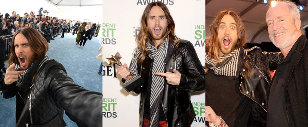 Jared Leto at the Spirit Awards 2014