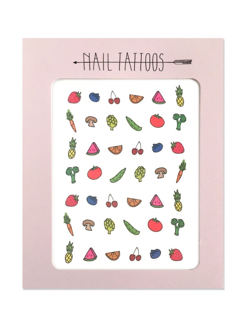 HartlandBrooklyn Fruit & Veggie Nail Tattoos