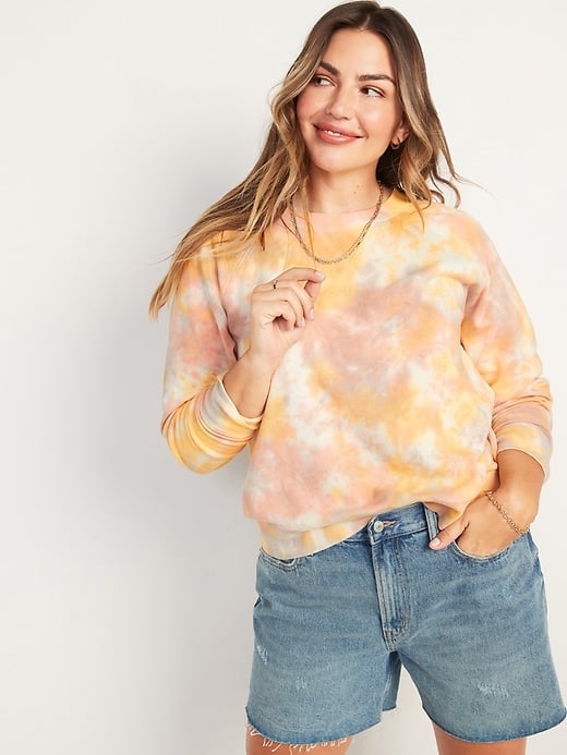 Old Navy Vintage Specially Dyed Crew-Neck Sweatshirt
