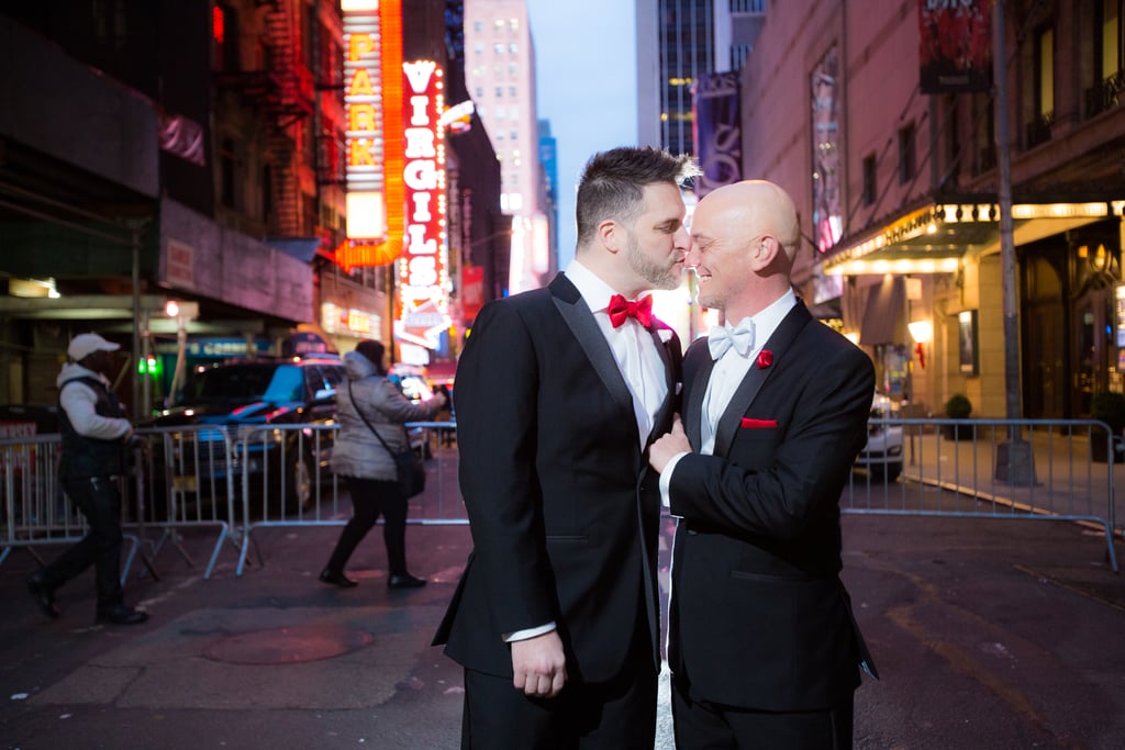 Same-Sex Wedding in Times Square on New Year's Eve