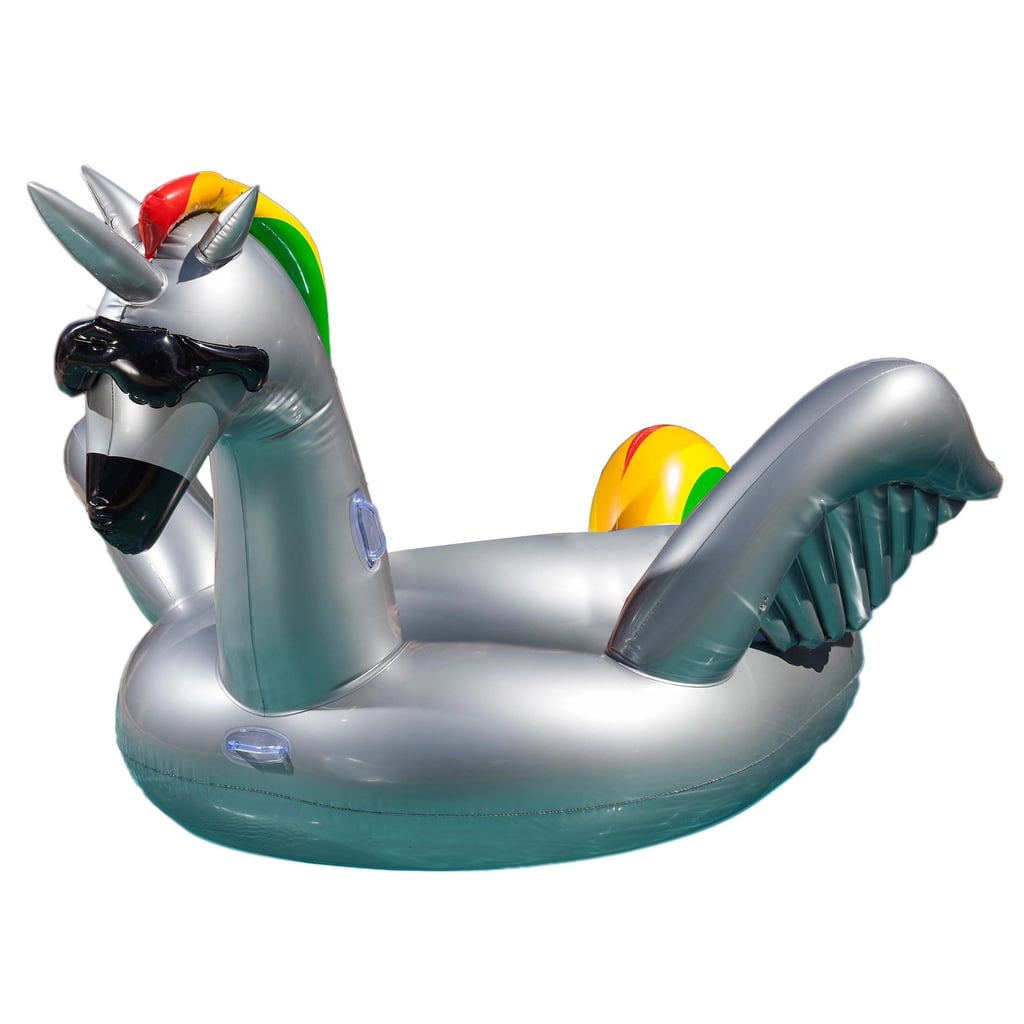 Game Giant Inflatable Ride-On Rainbow Alicorn