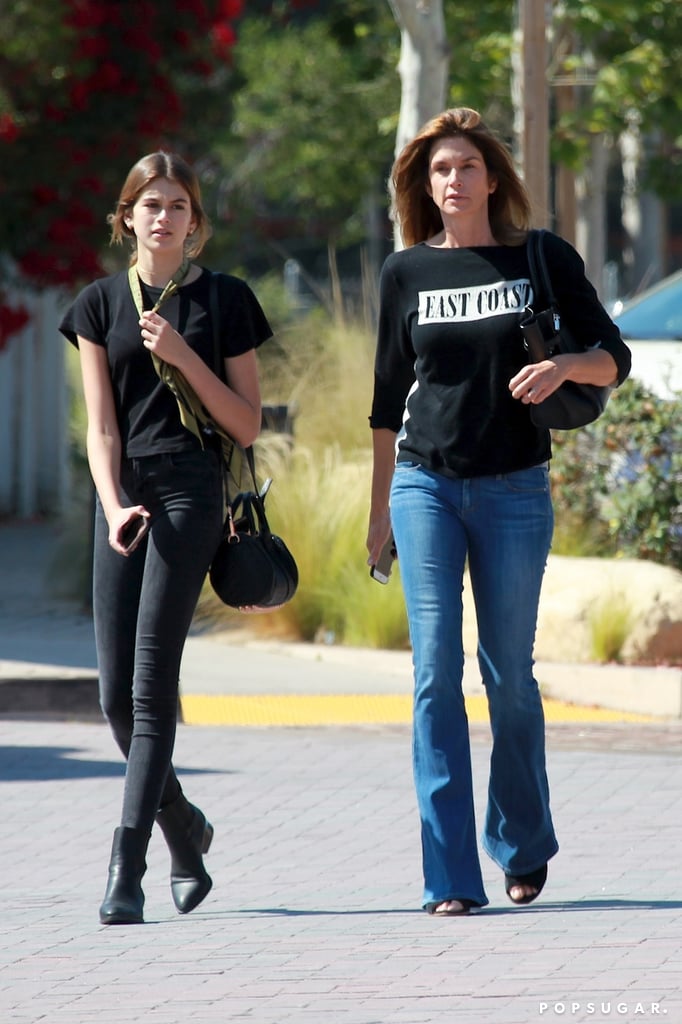 Cindy Crawford and Kaia Gerber Out in Malibu June 2016