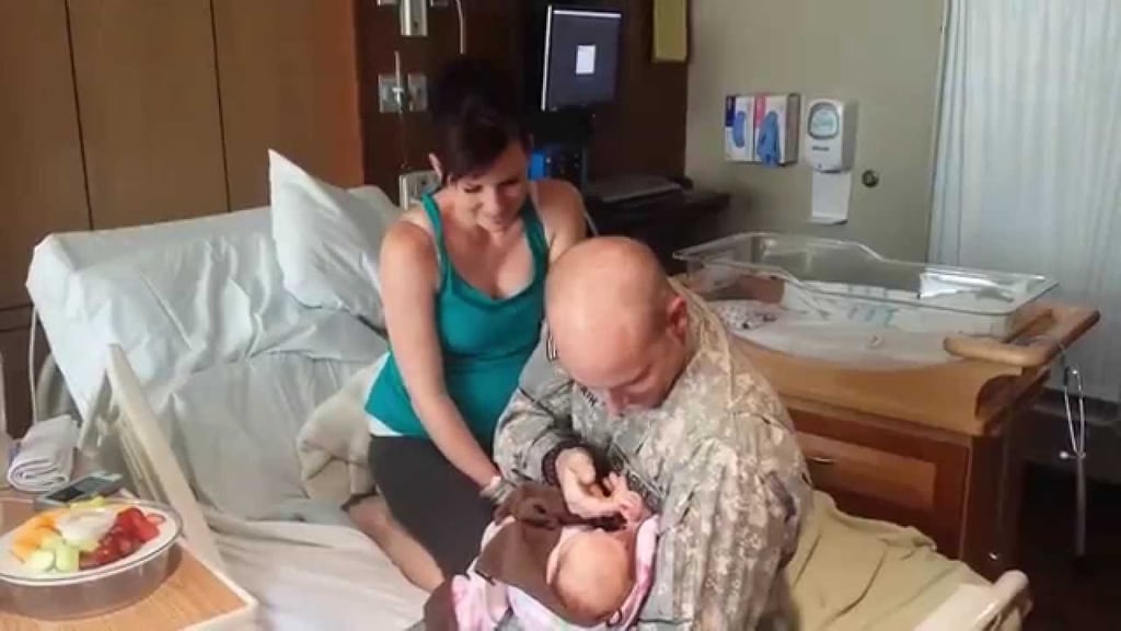 Military Dad's Emotional Surprise Visit Home