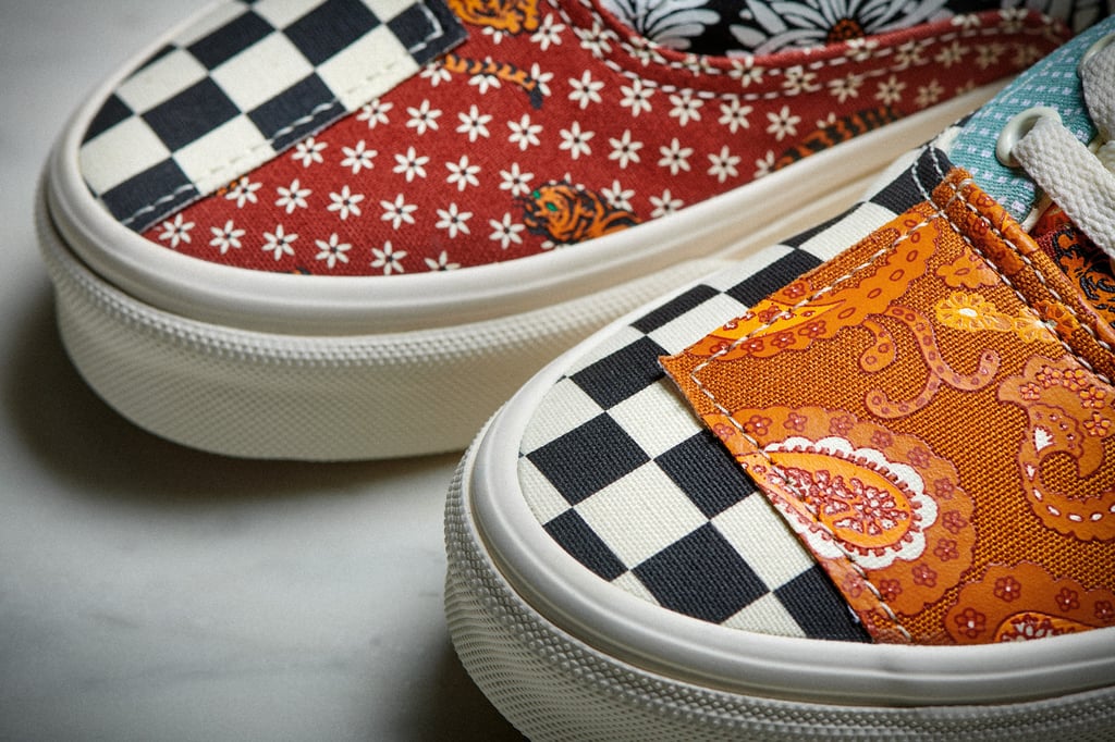 New Vans Tiger Patchwork Sneakers