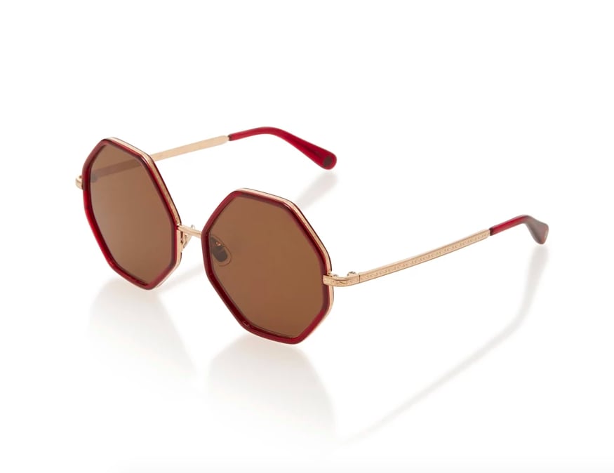 "Every girl needs a playful pair of sunglasses to keep in rotation. Cult-favorite designer Rosie Assoulin just collaborated with Morgenthal Frederics on a line of oversize shades ($495), and the large octagon shape feels just shy of ridiculous. To that, I say 'I'm ready.'" — SW