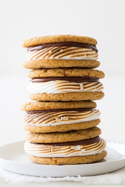 S'mores Sandwich Cookies