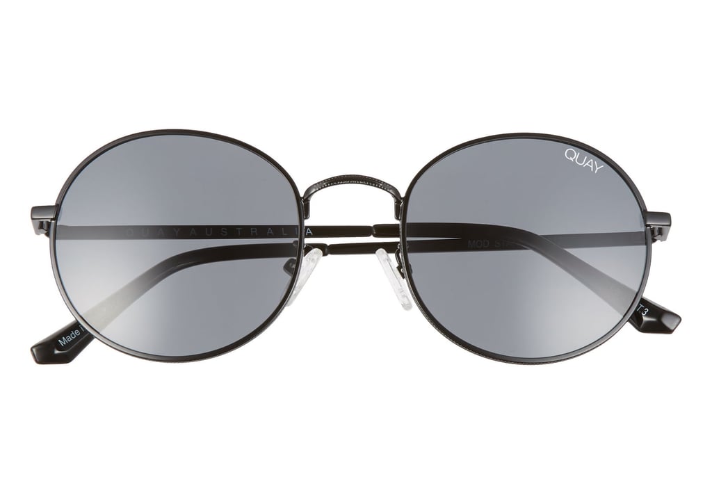 Quay Australia 50mm Mod Star Round Sunglasses