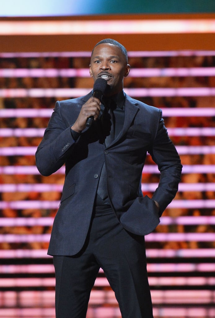 Jamie Foxx took the stage at the NFL Honors award show.