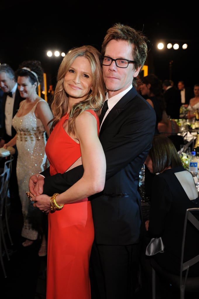 The two struck a classic prom pose during the 18th Annual Screen Actors Guild Awards in LA in 2012.