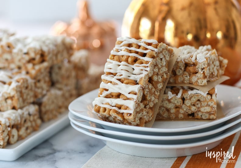 Butterscotch Pumpkin Cheerio Bars