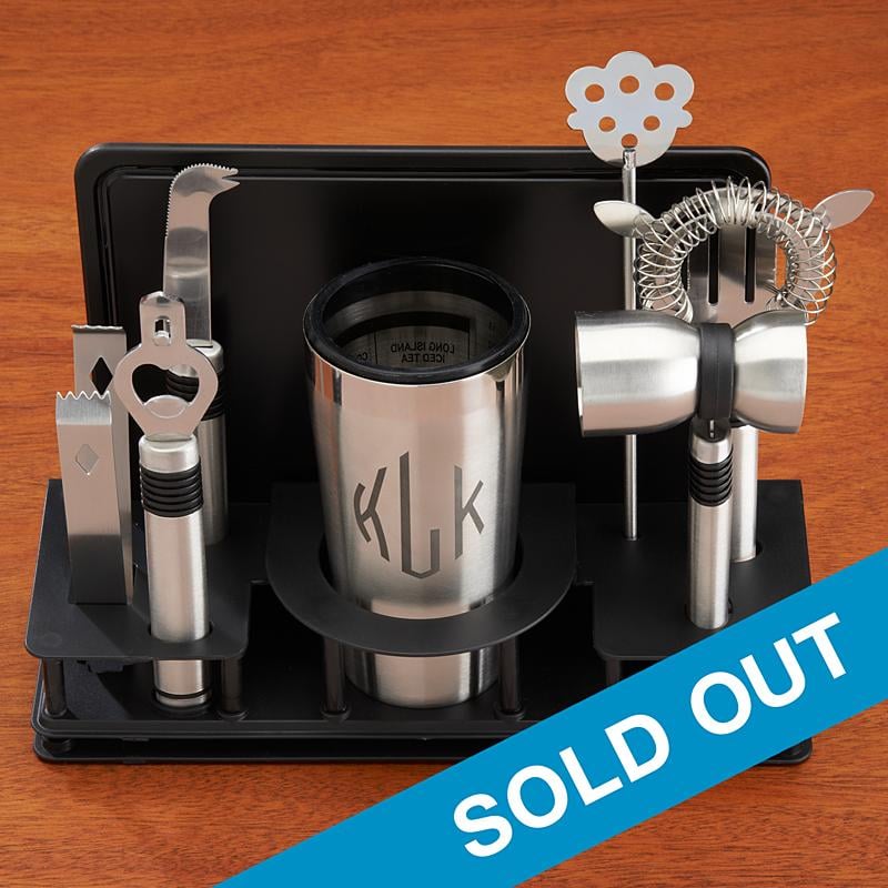 Oggi 10-Piece Professional Stainless Steel Bar Tool Set