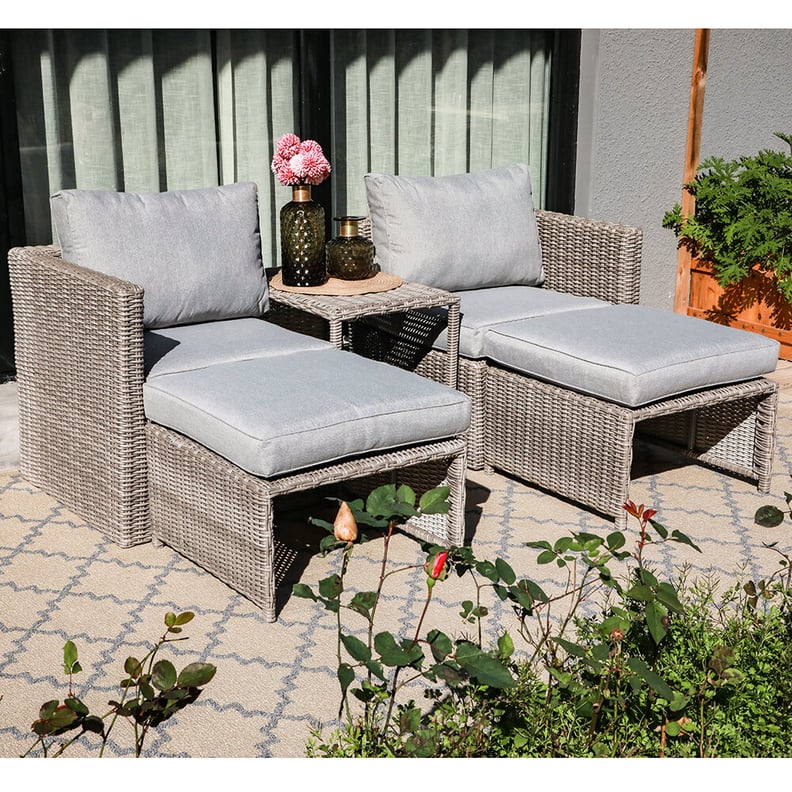 A Patio Seating Set For Small Spaces