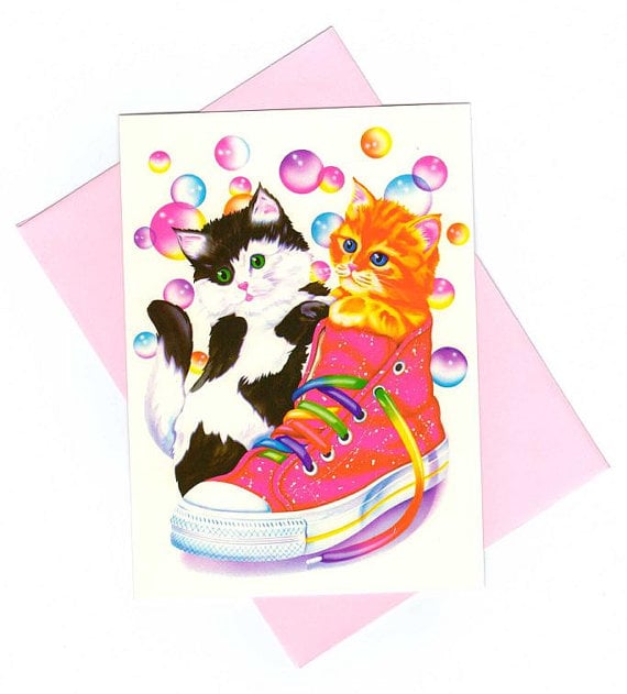Lisa Frank note cards