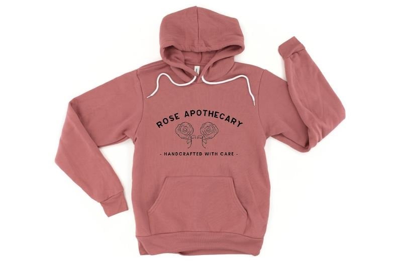 Happy Tails Design Co. Rose Apothecary Hoodie