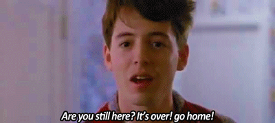 Then After That, When You're Still Sitting in the Theater Just in Case