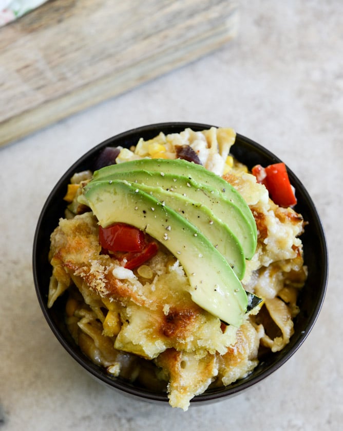 Roasted Summer Vegetable Mac and Cheese