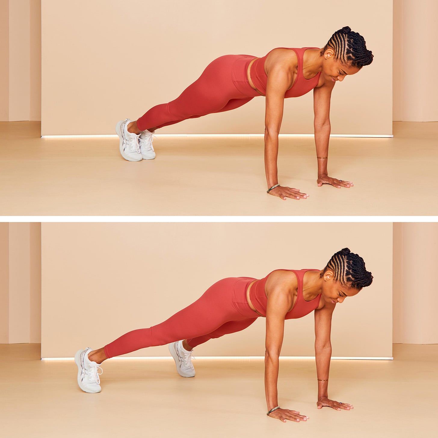 Plank Jacks Muscles Worked