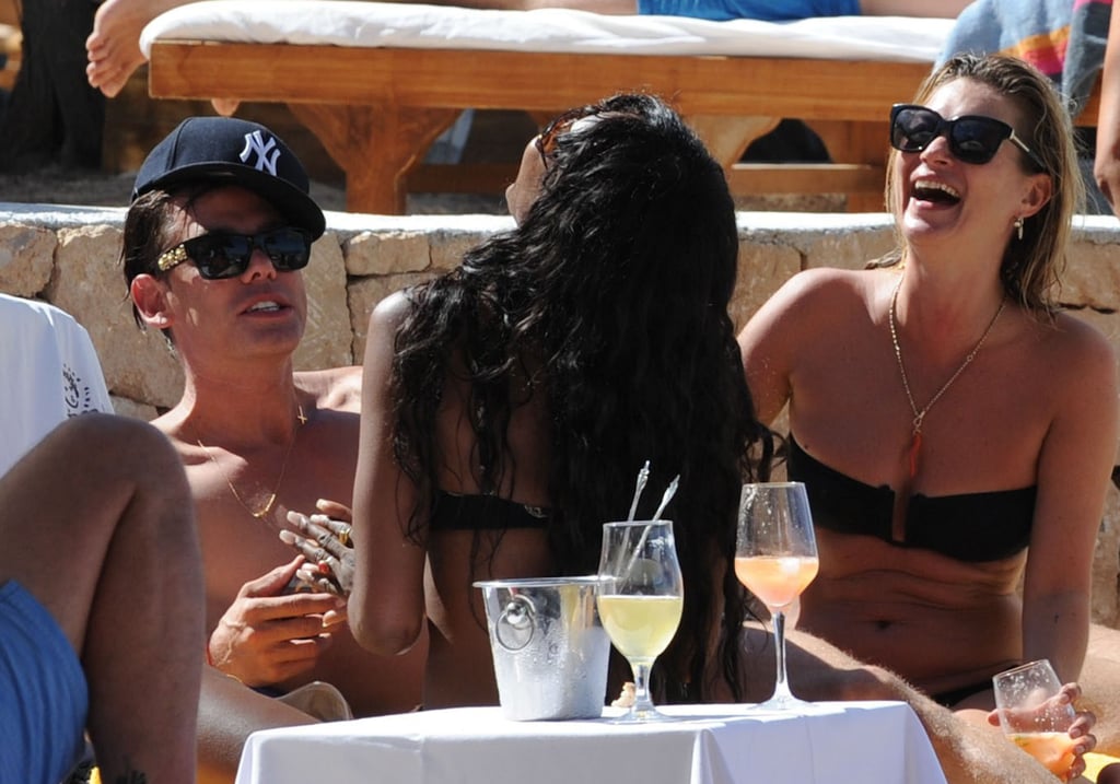 Kate Moss and Naomi Campbell at the Beach in Ibiza Kate Moss and Naomi Campbell at the Beach in Ibiza