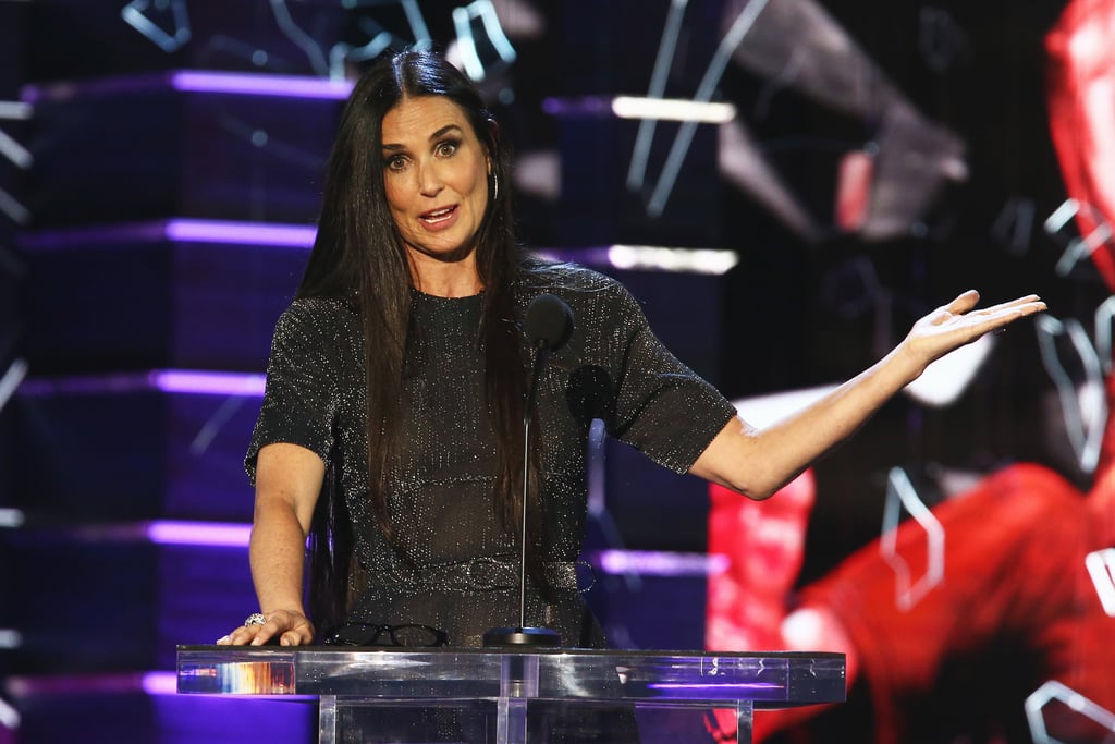 Bruce Willis and Demi Moore at Comedy Central Roast 2018