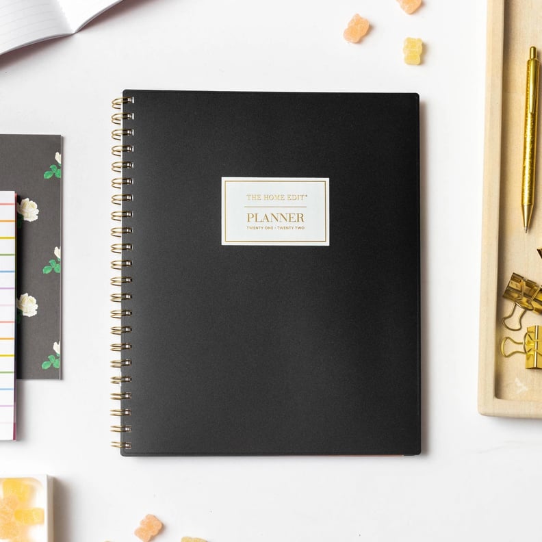 Keep It Classic: The Home Edit 2021-22 Academic Plastic Planner in Black