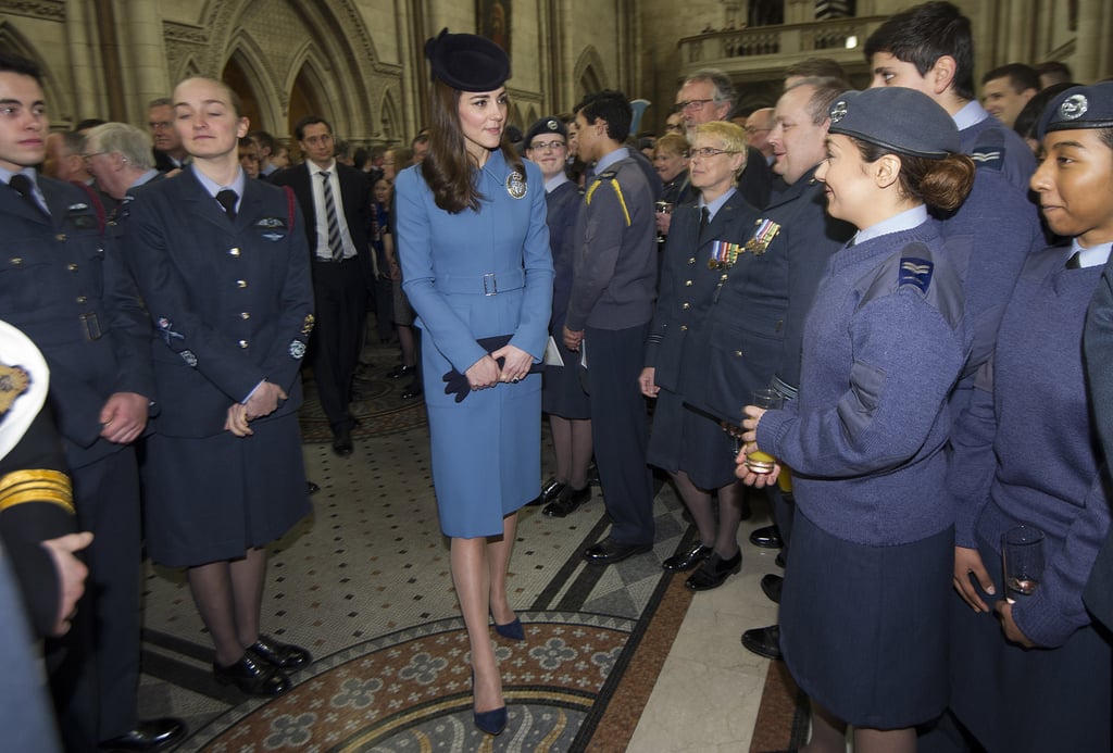 Kate Middleton on the Anniversary of RAF Air Cadets 2016