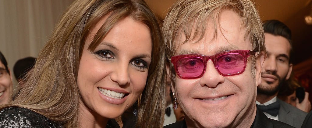 Britney Spears and Elton John Hold Me Closer Remix and Video