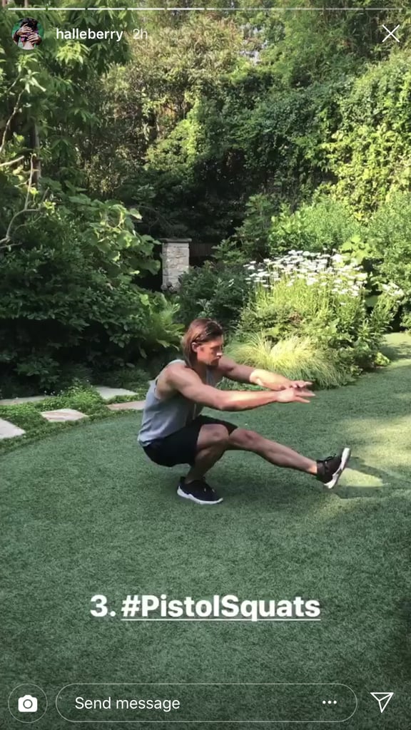 Instead of Doing Regular Squats Try Pistol Squats