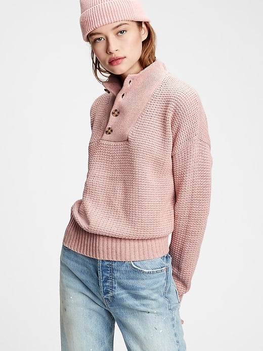 Gap Half-Button Sweater