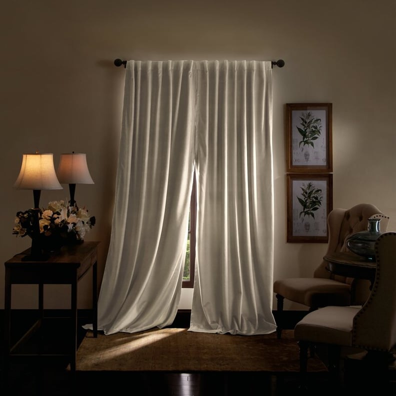 Wayfair x Martha Stewart Lucca Solid Max Blackout Rod Pocket Curtain Panels