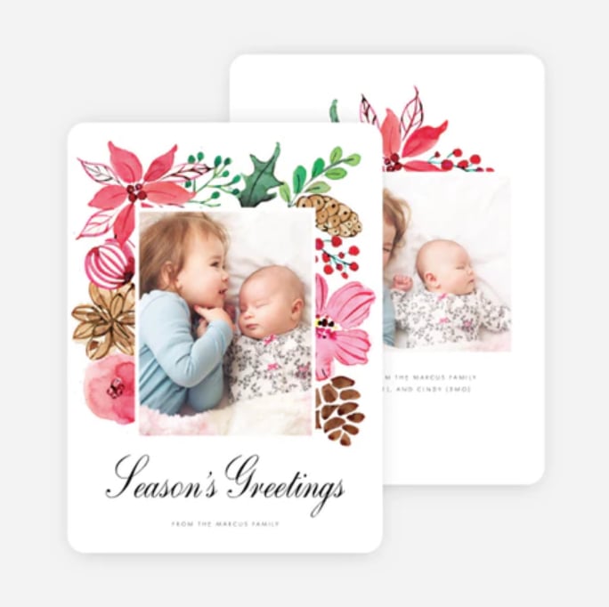 Blooming Frame Card from Paper Culture ($2-$3 per card)