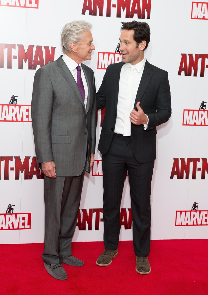 Michael Douglas Catherine Zeta-Jones Kids Ant-Man Premiere