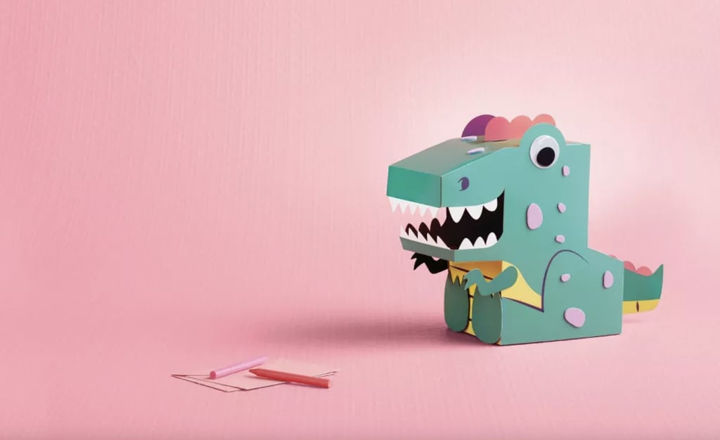 A Roaring Dinosaur: Spritz Dinosaur Valentine's Day Kids Mailbox Decorating Kit