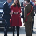 Kate's a Lady in Red as She and Meghan Wear the Same Designer Only Days Apart