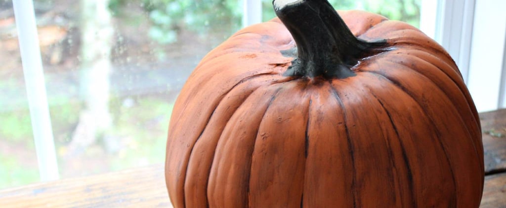 How to Make a Plastic Pumpkin Look Real