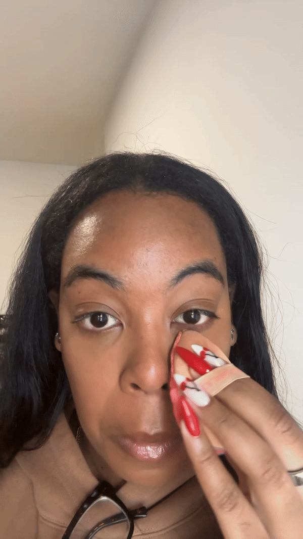 bronzer eyeshadow hack
