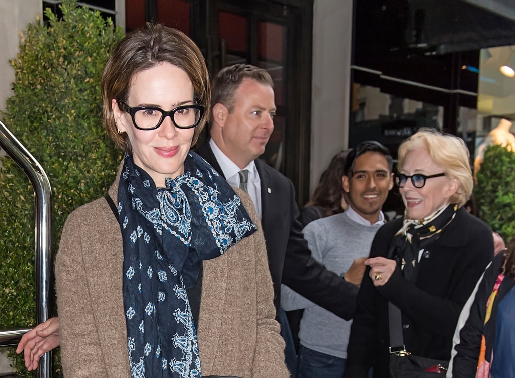 Sarah Paulson and Holland Taylor Out in NYC April 2017