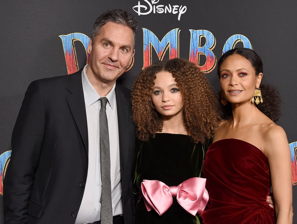 Thandie Newton and Her Family at the Dumbo Premiere in LA