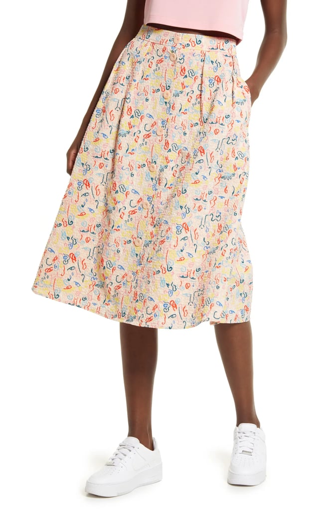 Cristina Martinez Print Skirt